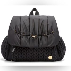 HAPP Levy Black Backpack Diaper Bag